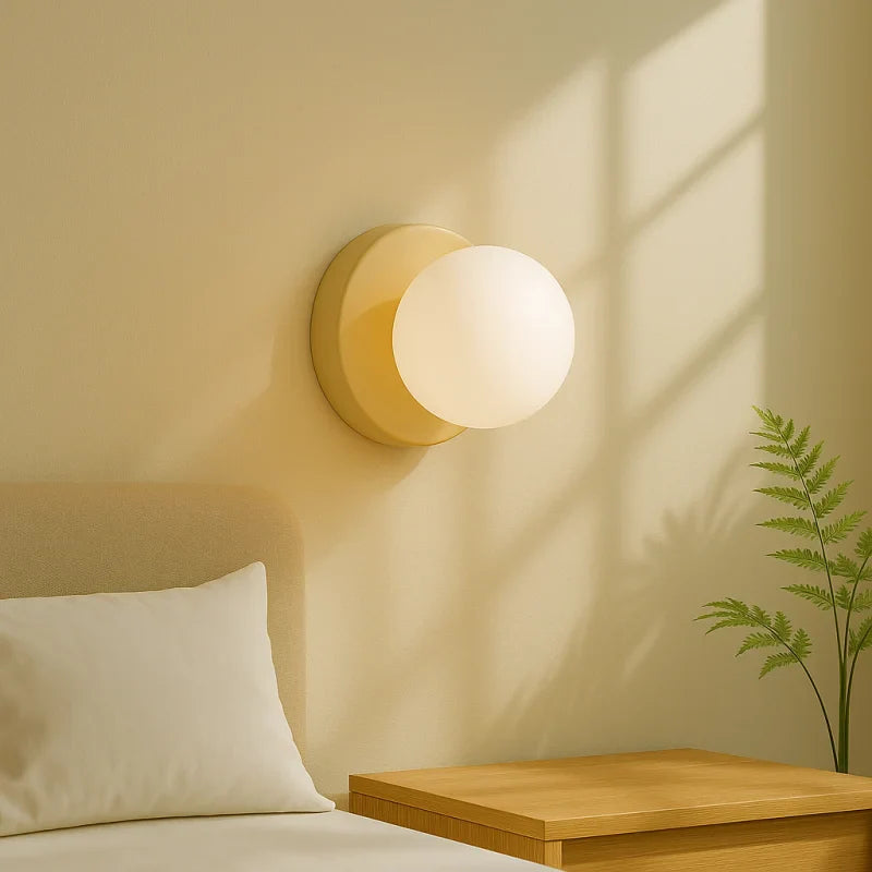 Applique Murale Globe Verre