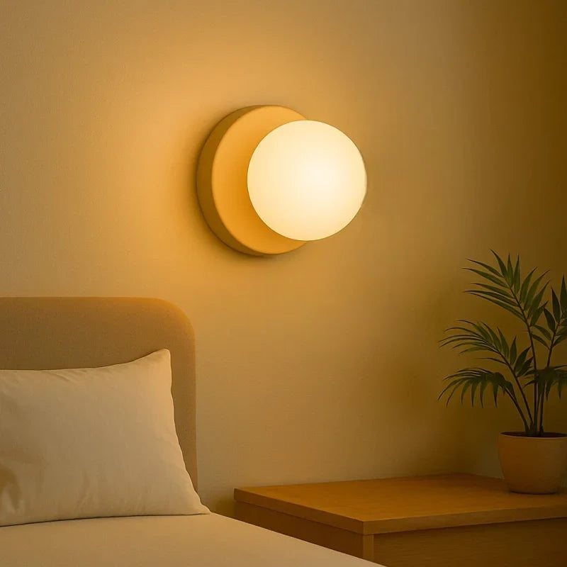 Applique Murale Globe Verre