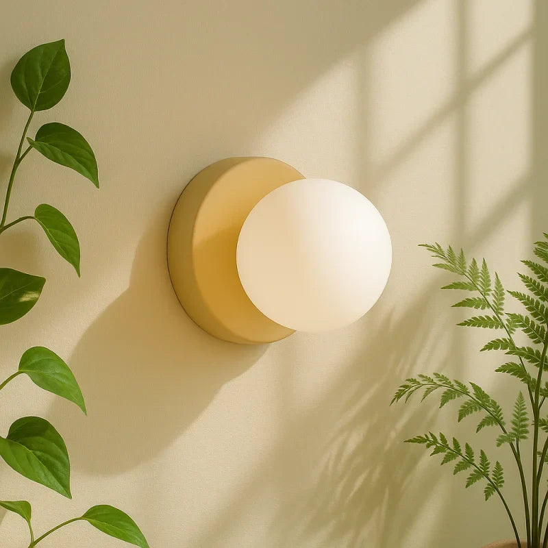 Applique Murale Globe Verre