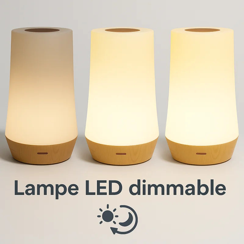 Lampe de Chevet à Led Sans Fil