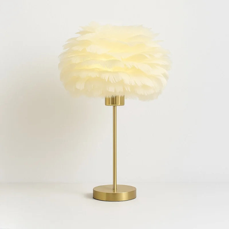 Lampe de Chevet a Plume