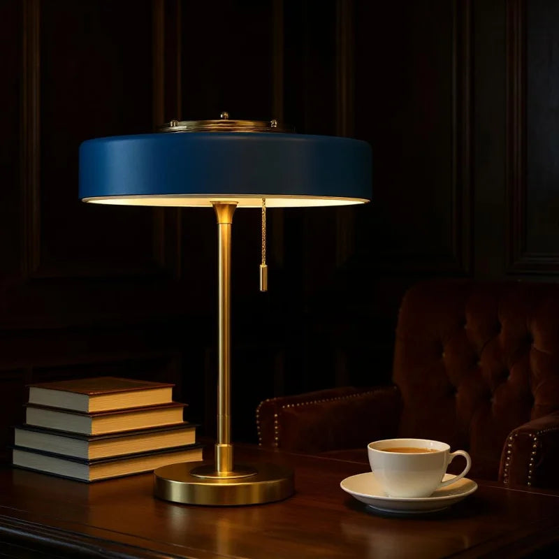 Lampe de Chevet Bleu Canard