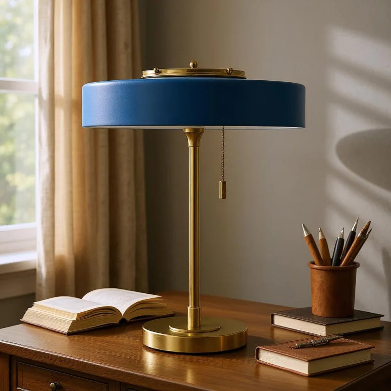 Lampe de Chevet Bleu Canard