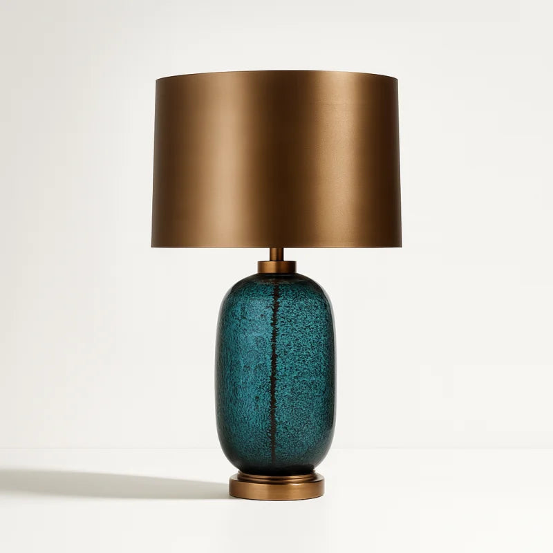 Lampe de Chevet Bleu Pétrole