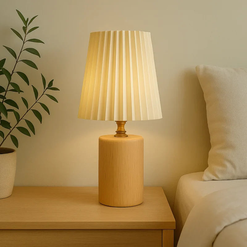 Lampe de Chevet Bois Design