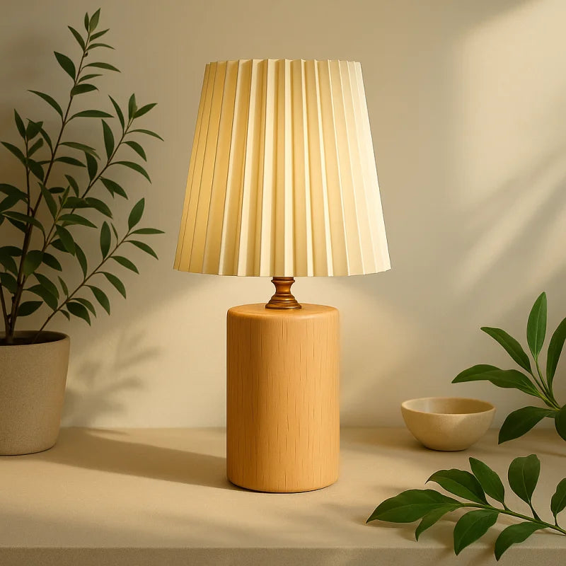 Lampe de Chevet Bois Design