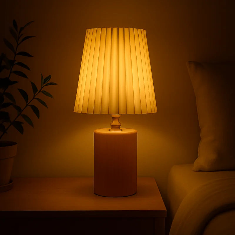 Lampe de Chevet Bois Design