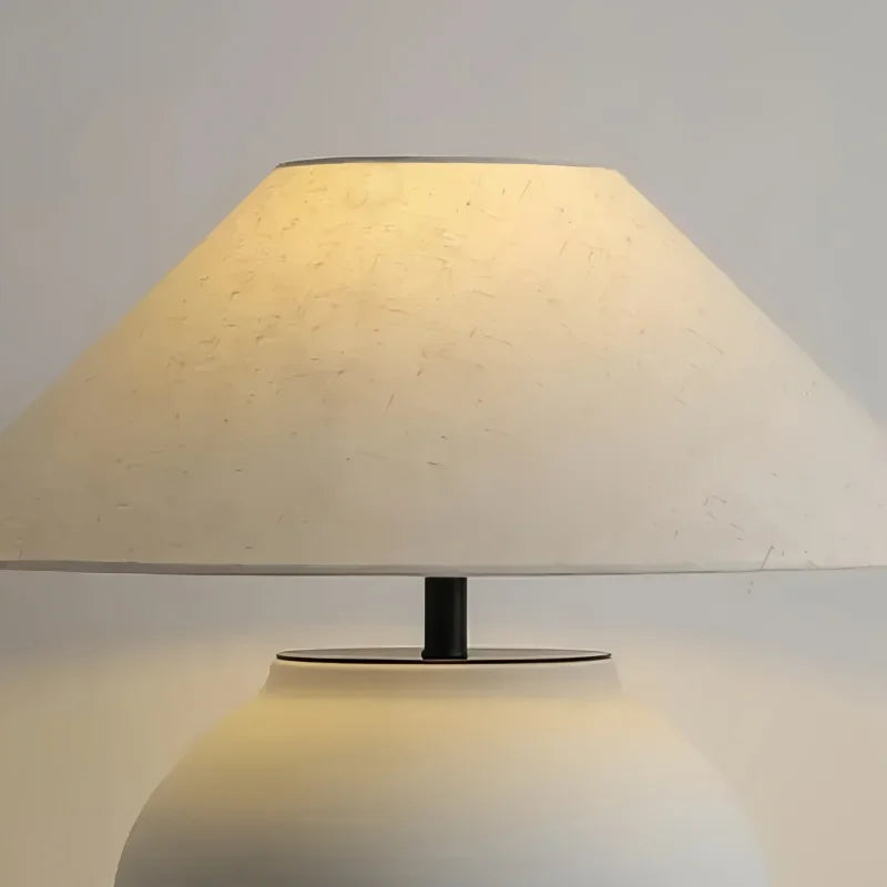 Lampe de Chevet Céramique Blanche