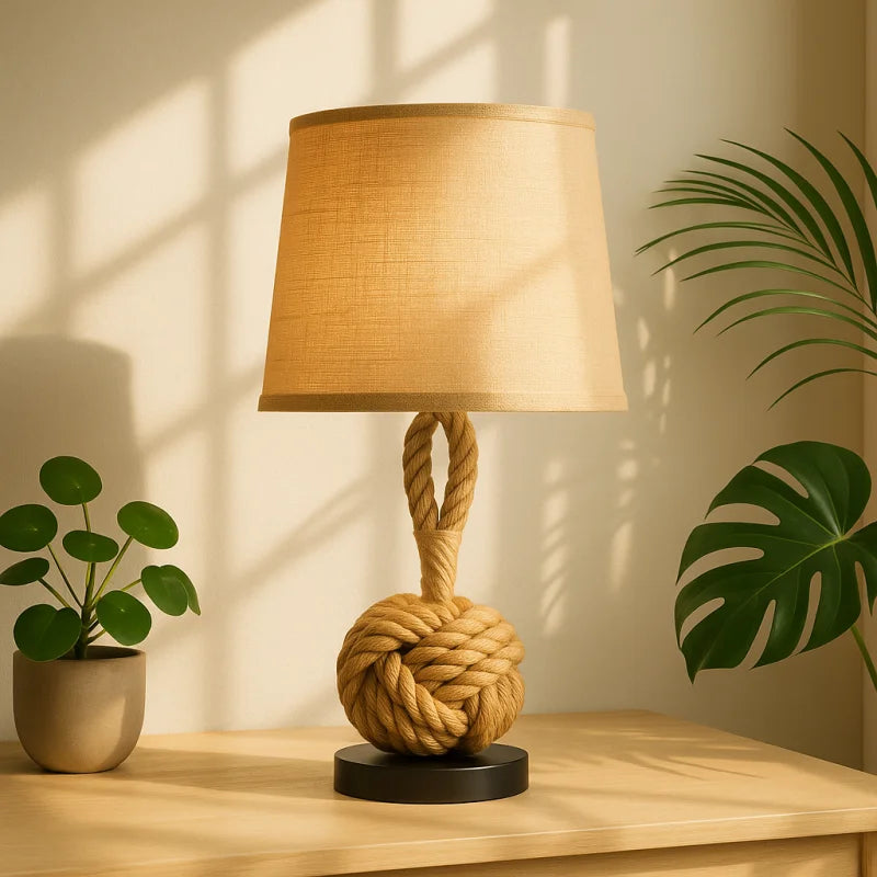 Lampe de Chevet Corde