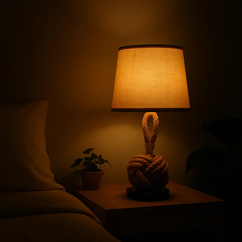 Lampe de Chevet Corde