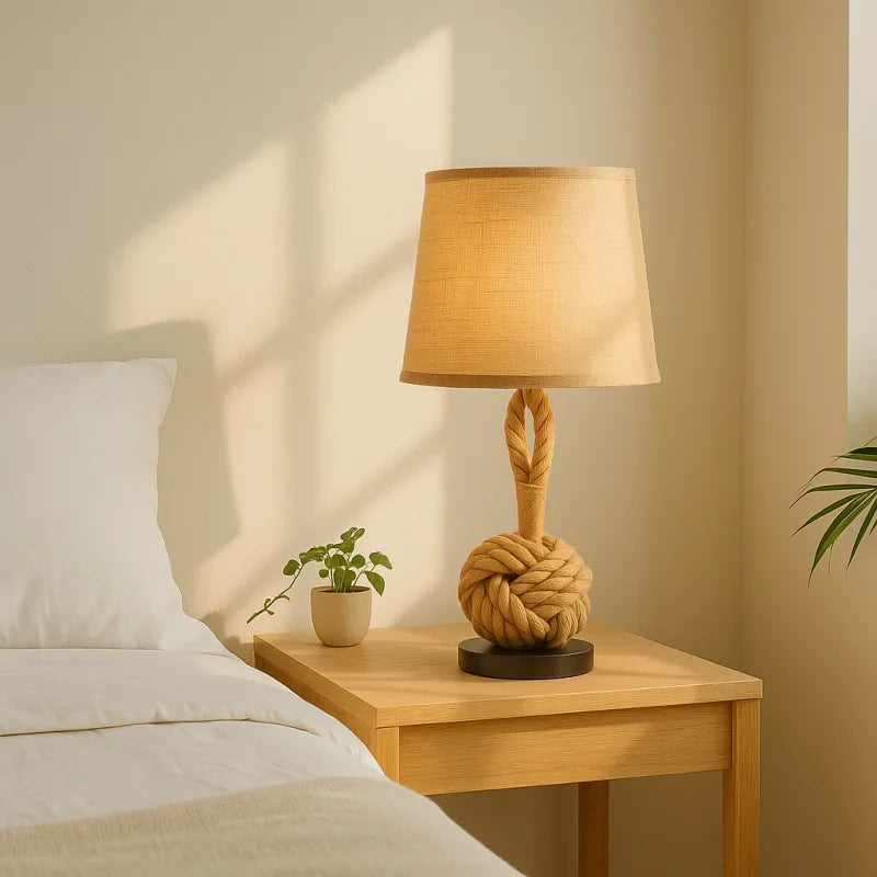 Lampe de Chevet Corde