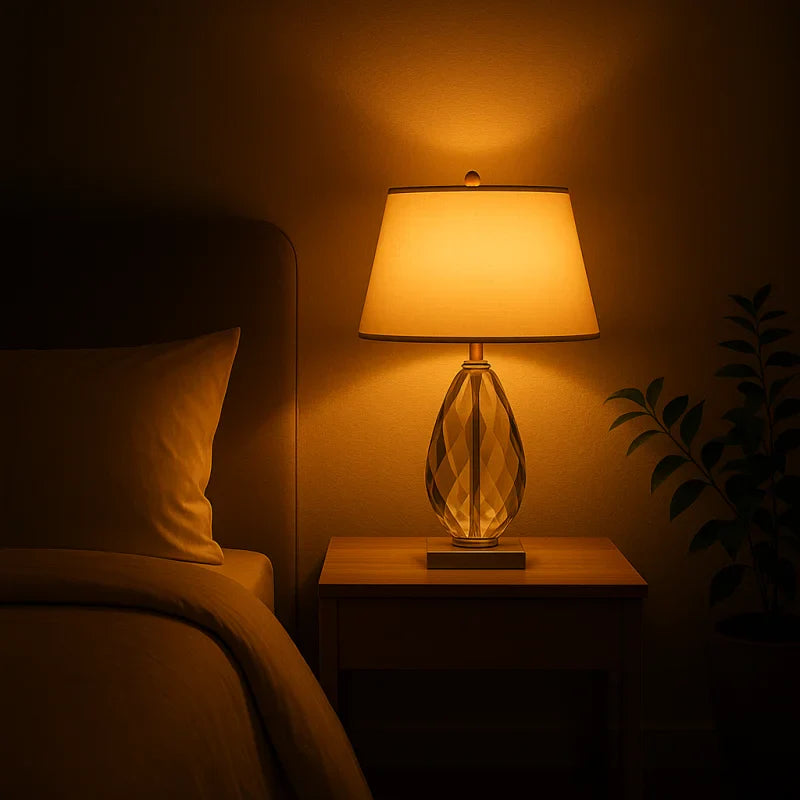 Lampe de Chevet Cristal