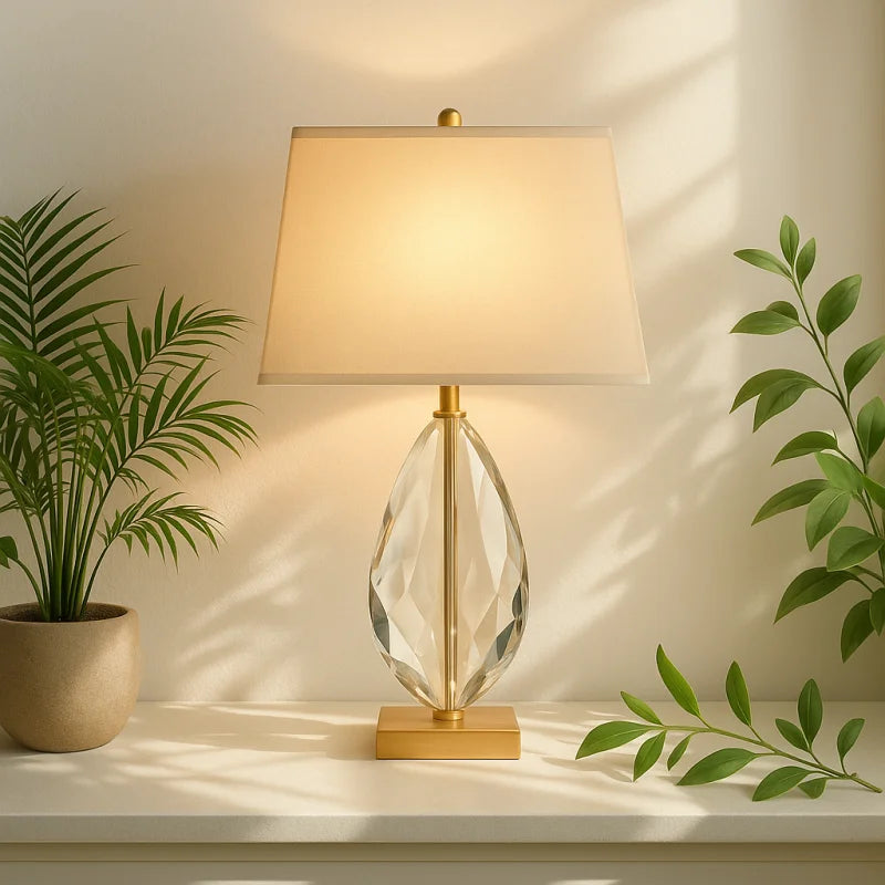 Lampe de Chevet Cristal