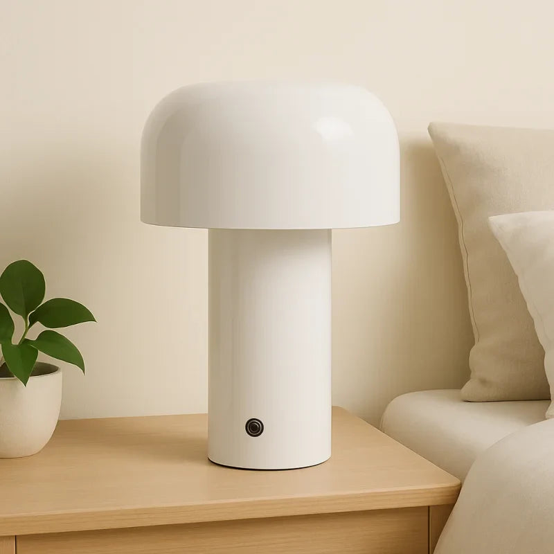Lampe de Chevet Touch Tactile Blanche