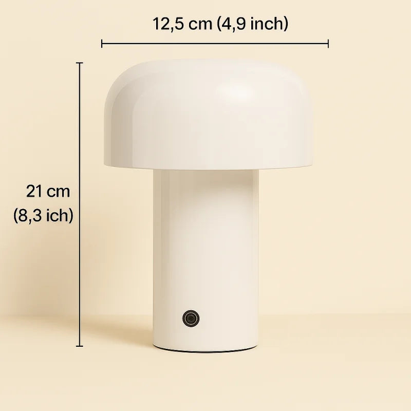 Lampe de Chevet Touch Tactile Blanche