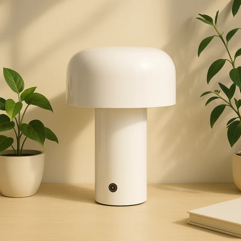Lampe de Chevet Touch Tactile Blanche