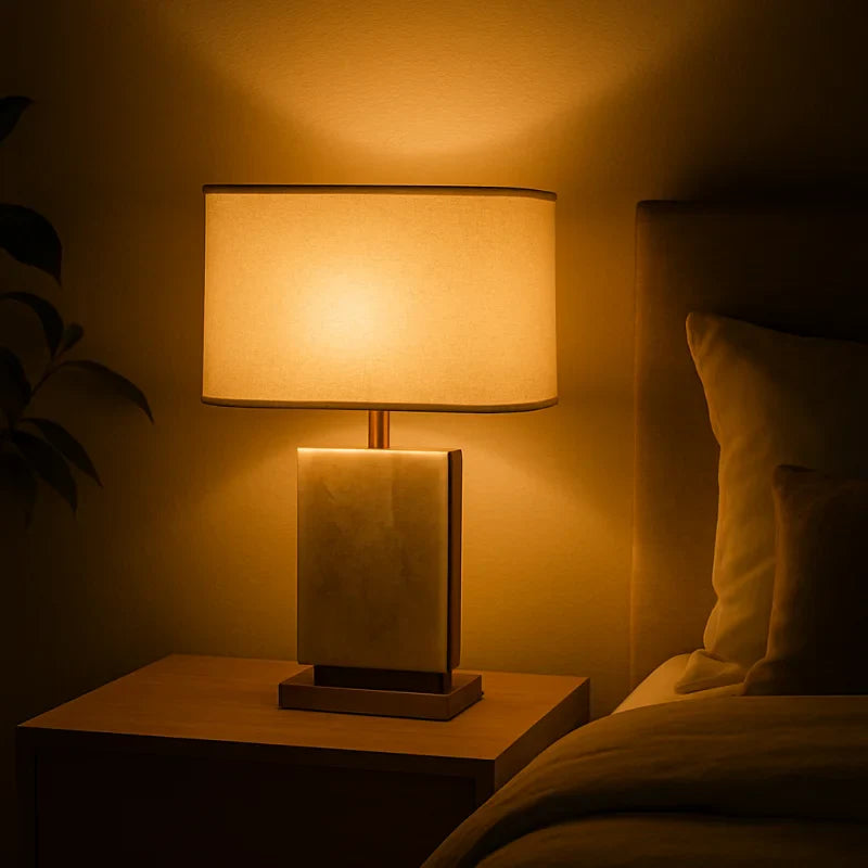 Lampe Pied Marbre Design